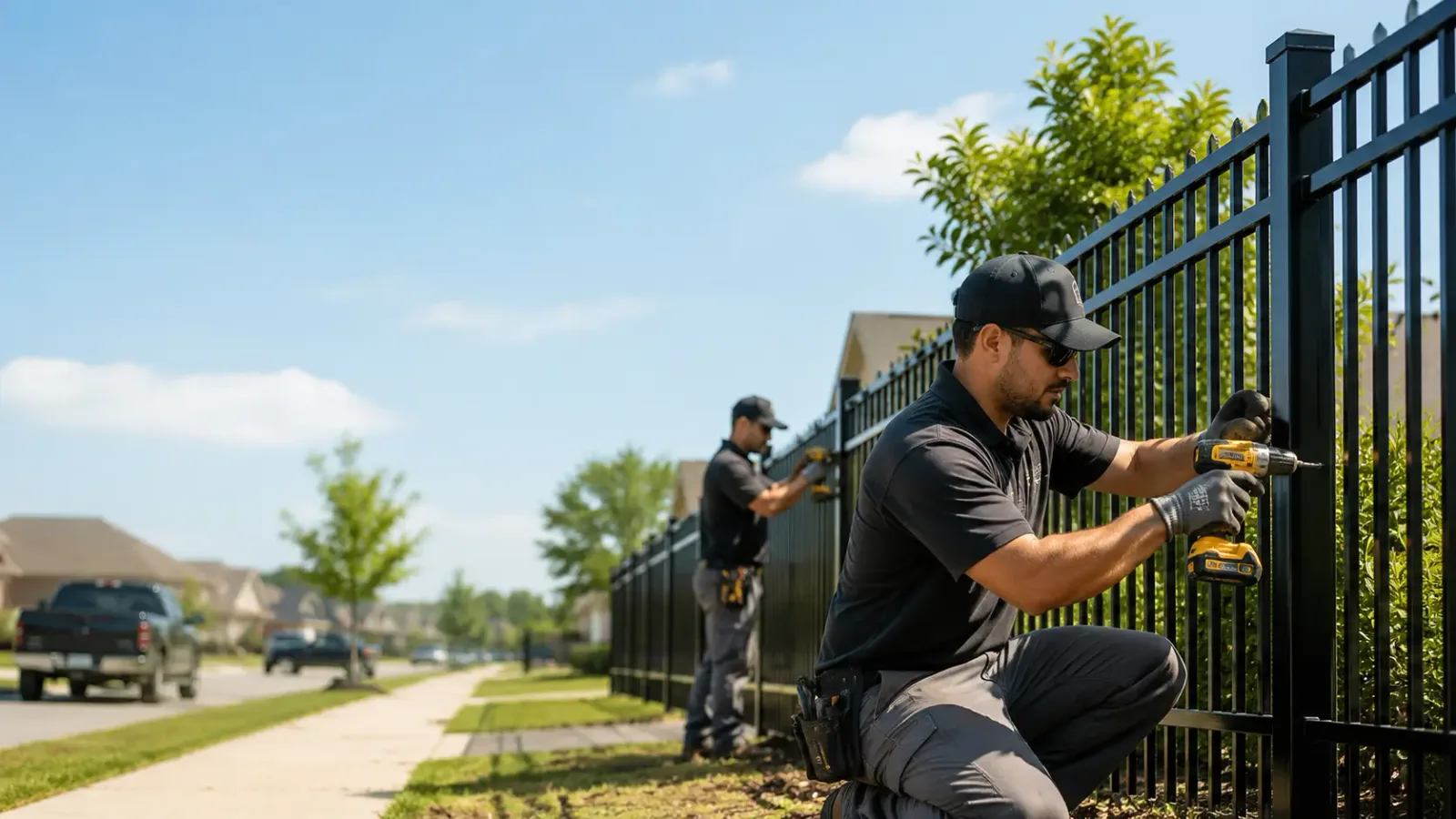 Metal Fence Installation in Palm Bay, FL